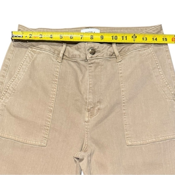 Pistola Cargo Bootcut Khaki High Rise Pants Women’s Size 30 - Picture 5 of 8